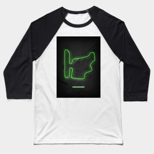 Hungaroring Circuit Neon Baseball T-Shirt